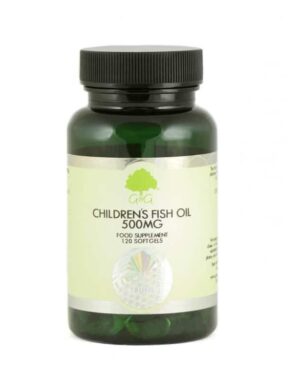 G&G Omega 3 Halolaj gyerekeknek (Childrens' Fish Oil) 500mg 120db lágyzselatin kapszula