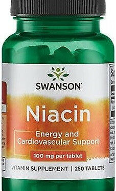 Swanson Niacin 100mg 250 tabletta