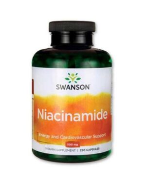 Swanson Niacinamid 500mg 250 kapszula B3 vitamin