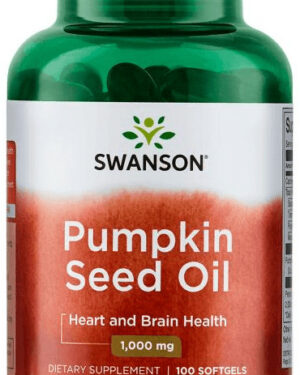 Swanson Pumpkin Seeds Oil  (Tökmagolaj) 1000mg 100 kapszula