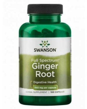 Swanson Ginger Root (Gyömbér gyökér) 540 mg 100 kapszula