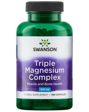Swanson Triple Magnesium Complex 400mg 100 kapszula