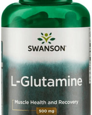 Swanson L-Glutamine 500mg 100 kapszula