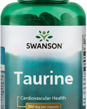 Swanson Taurine 500mg 100 kapszula