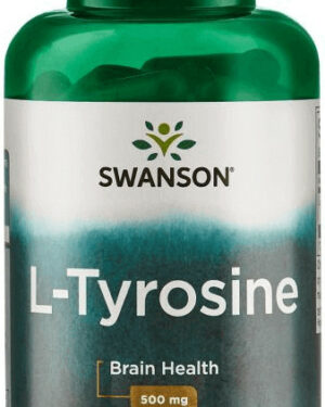 Swanson L-Tyrosyne 500mg 100 kapszula