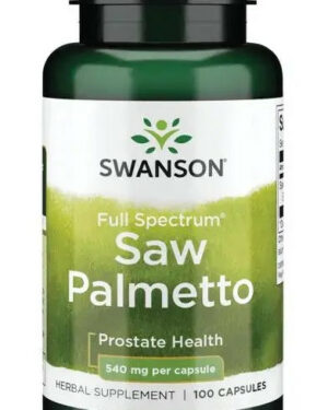 Swanson SAW PALMETTO (Fűrészpálma) 540mg 100 kapszula