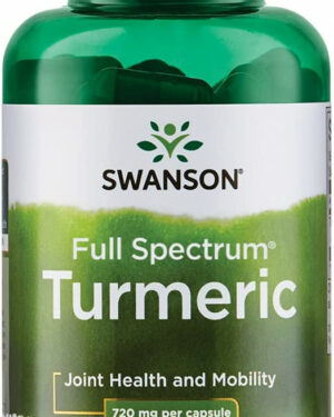 Swanson TURMERIC (Kurkuma) 720mg 100 kapszula