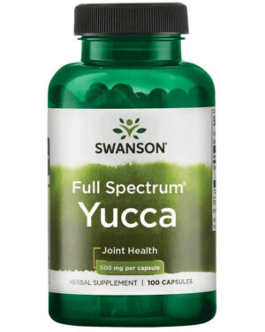 Swanson Yucca (pálma gyökér) 500mg 100 kapszula