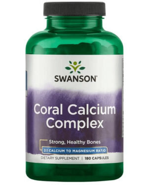 Swanson Coral Calcium Complex 180 kapszula