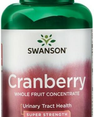 Swanson Cranberry (Tőzegáfonya/Vörös áfonya 12:1 konc) 420mg 60 kapszula