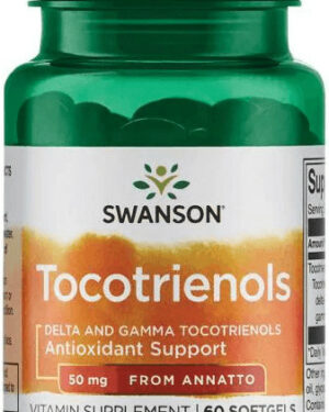 Swanson Tocotrienols 50mg (delta és gamma tokotrienolok) 60 kapszula