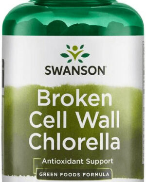 Swanson Broken Cell Wall törött sejtfalú Chlorella 500mg 360 tabletta