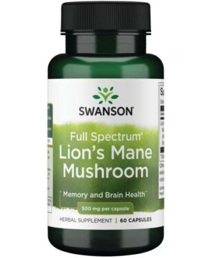 Swanson Lion's Mane Mushrom (Süngomba) 60 kapszula