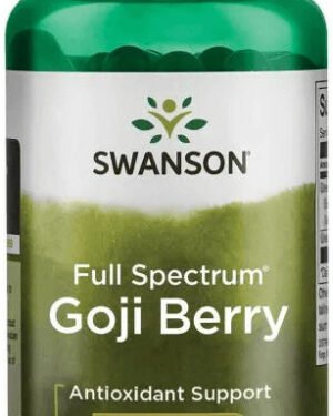 Swanson Goji Berry (Goji bogyó) 500mg 60 kapszula