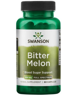 Swanson Bitter Melon (Keserű dinnye) 500mg 60 kapszula
