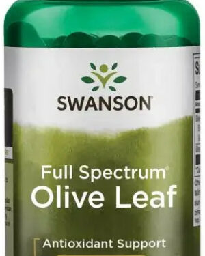 Swanson Olive Leaf (Oliva levél) 400mg 60 kapszula