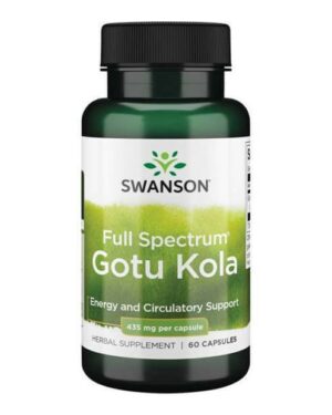 Swanson Gotu Kola (Tigrisfű) kivonat 435 mg 60 kapszula