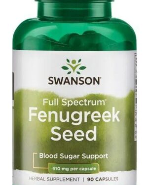 Swanson Fenugreek Seed (Görögszénamag) 610mg 60 kapszula