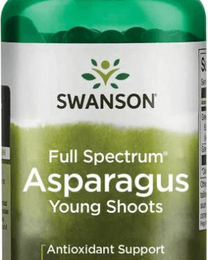 Swanson Asparagus 400mg full spectrum spárgacsíra kivonat 60 kapszula