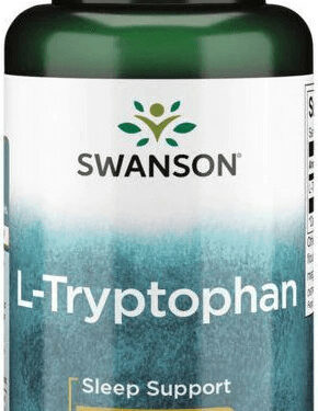 Swanson L-Tryptophan 500mg 60 kapszula (az 5HTP előanyaga)