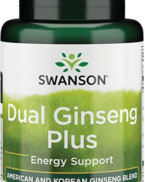 Swanson Dual Ginseng Plus 60 kapszula