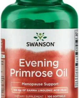 Swanson Evening Primrose Oil 500mg 100 kapszula (Ligetszépe olaj)