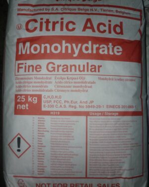 Paleolit Citromsav étkezési 25kg lédig