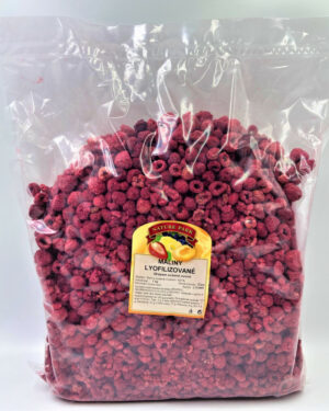 Paleolit Liofilizált málna szemek 1kg lédig Raspberries