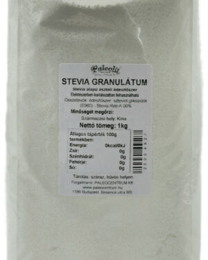 Paleolit Stevia granulátum 1kg lédig extract Reb-A 98%