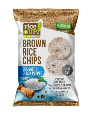 Rice Up Chips tengeri sós és borsos 60g