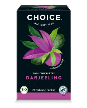 BIO CHOICE® Darjeeling fekete tea 40g 20 filter