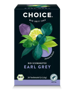 BIO CHOICE® Earl Grey fekete tea 40g 20 filter