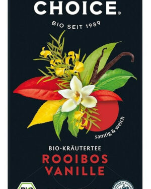 BIO CHOICE® Rooibos vanília tea 36g 20 filter