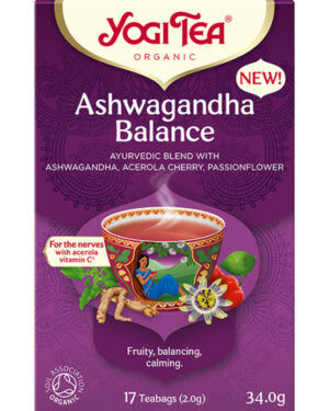 BIO Ashwaganda egyensúly tea 17x2g Yogi Ashwagandha Balance