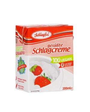 Schlagfix Vegan habkrém 15%, édesített 200ml