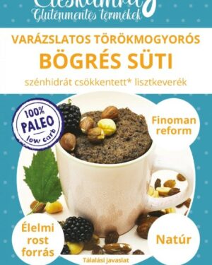 Éléskamra Varázslatos Törökmogyorós bögrés süti CH csökkentett lisztkev 58g