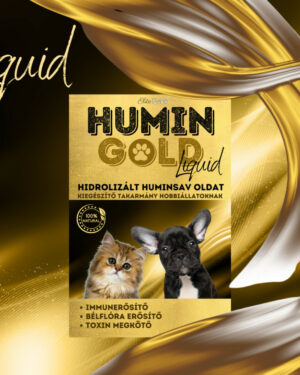 HUMIN GOLD Liquid 50ml fecskendővel azonnal hat, 100%-ban felszívódik