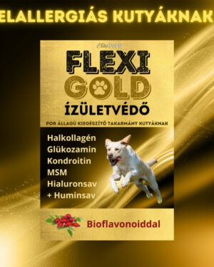 FLEXI GOLD Ízületvédő 100g +bioflavonoid allergiás kutyáknak is adható