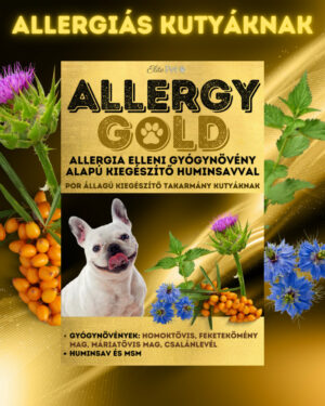ALLERGY GOLD 100g Allergia elleni táplálék kiegészítő kutyáknak