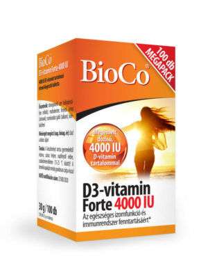 BioCo D3-vitamin Forte 4000IU 100db tabletta