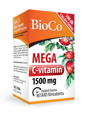 BioCo MEGA C-vitamin 1500mg 100db filmtabletta