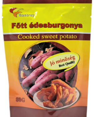 Főtt édesburgonya hasábok 80g Eastray
