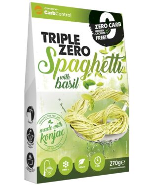 Triple Zero Bazsalikomos spagetti konjac tészta 270g