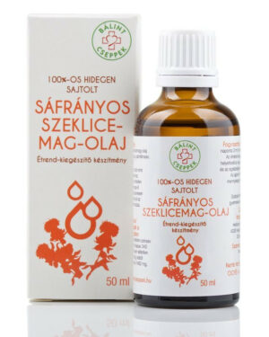 Bálint Cseppek Sáfrányos szeklicemag olaj 50ml