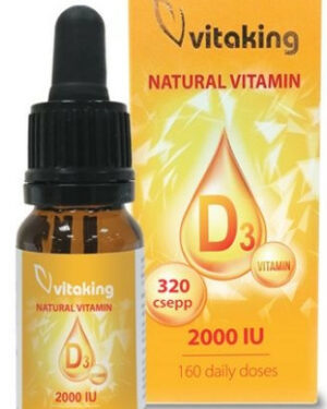 Vitaking D3 vitamin csepp 10ml (320)