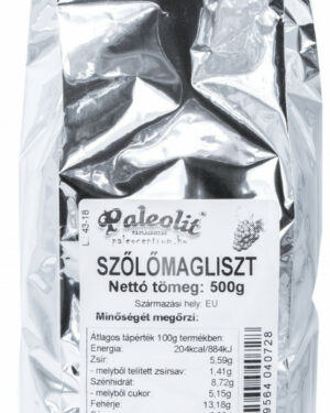 Paleolit Vörös szőlőmagliszt 500g préselvényből