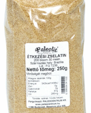 Paleolit Zselatin étkezési (marha) 250g 200 Bloom