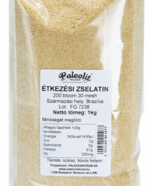 Paleolit Zselatin étkezési (marha) 1kg 200 Bloom