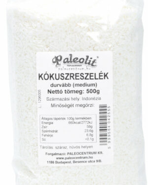 Paleolit Kókuszreszelék medium 500g