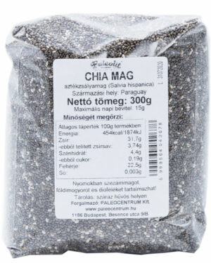 Paleolit Chia mag fekete 300g